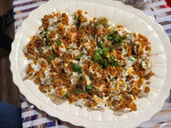 A plate of delicious food