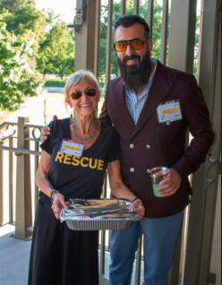 IRC staff enjoying the event