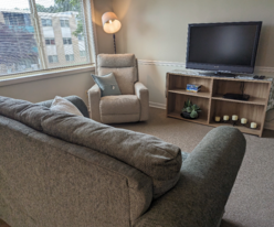 A furnished apartment