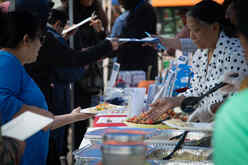 B-Blossom Delicious Food at the Festival!