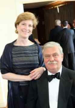 Andrea and her late husband Pál