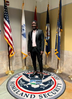 Tonny after the citizenship ceremony (July 31, 2023)