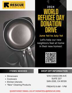 San Jose's 2024 WRD Donation Drive