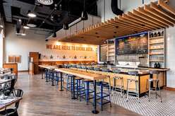 The interior of Denizen's Brewery 