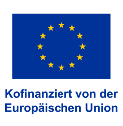 Logo mit Text: Kofinanziert von der Europäischen Union