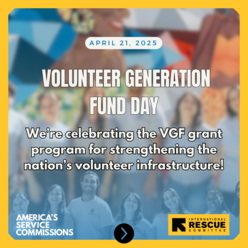 graphic of people serving communities together 