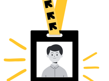 캠페이너 목걸이 일러스트레이션