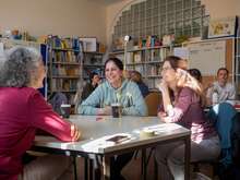 Pädagogische Fachkräfte bei einem Workshop in Berlin