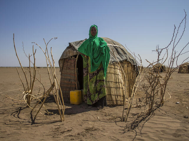 A pastoralist in the Somali region of Ethiopia