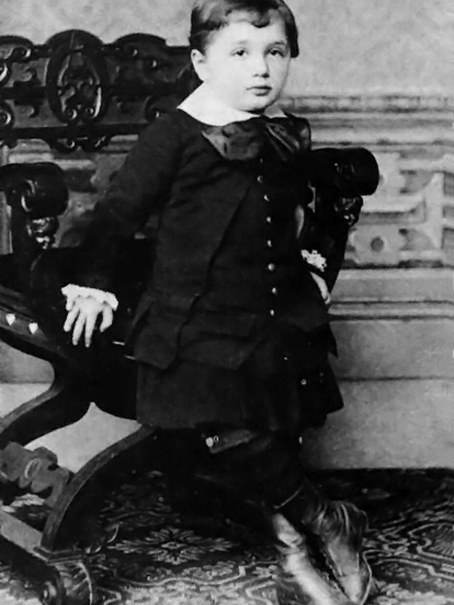 Albert Einstein age 3