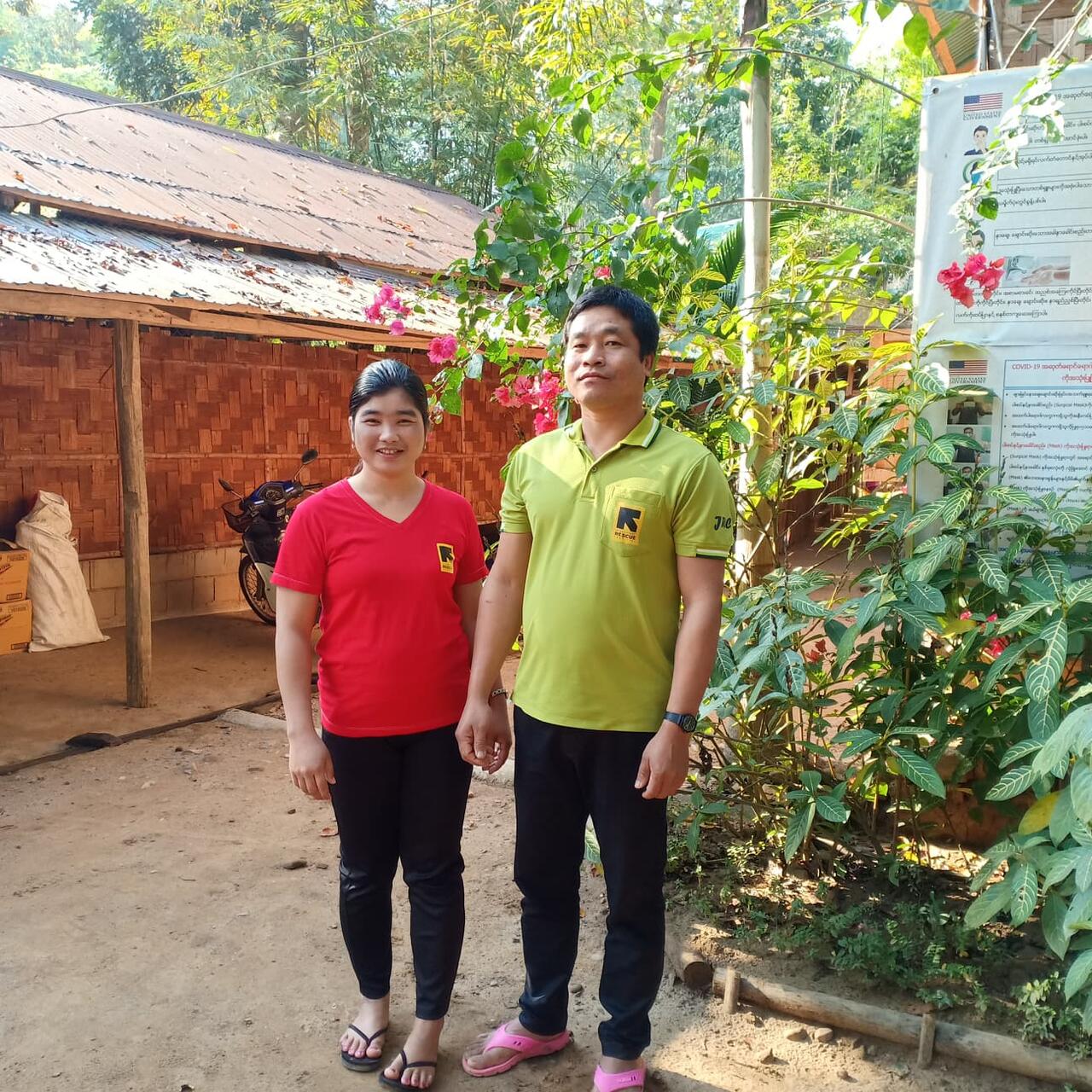 Ku Moe und Sue Reh in Thailand