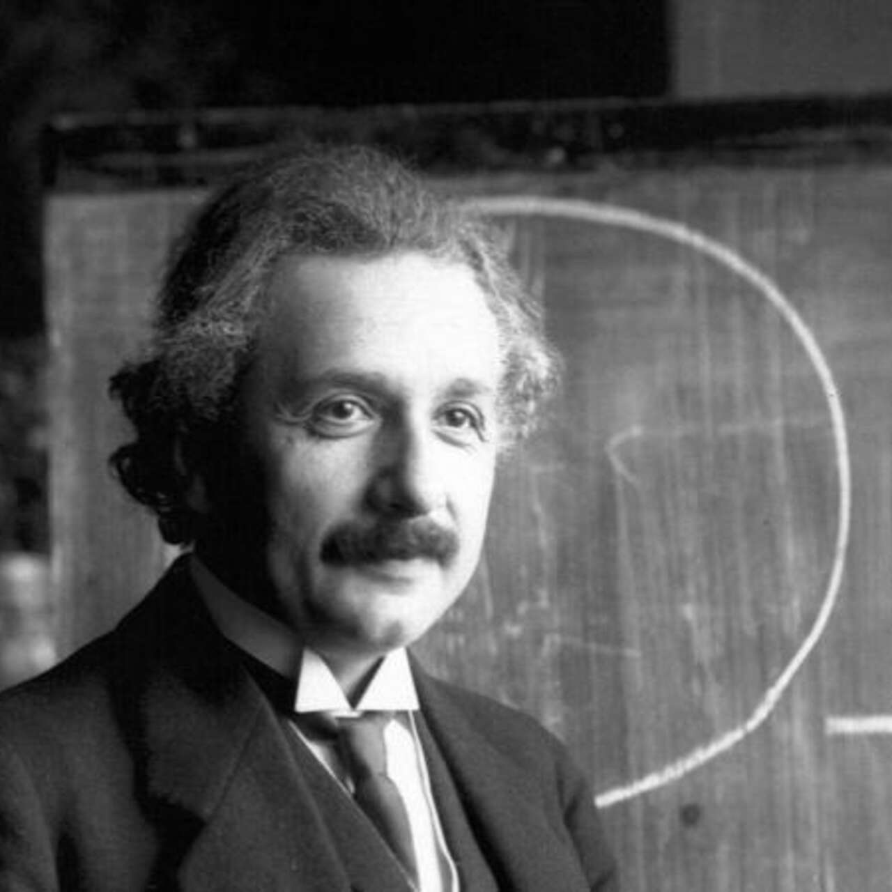 Albert Einstein uppfann relativitetsteorin