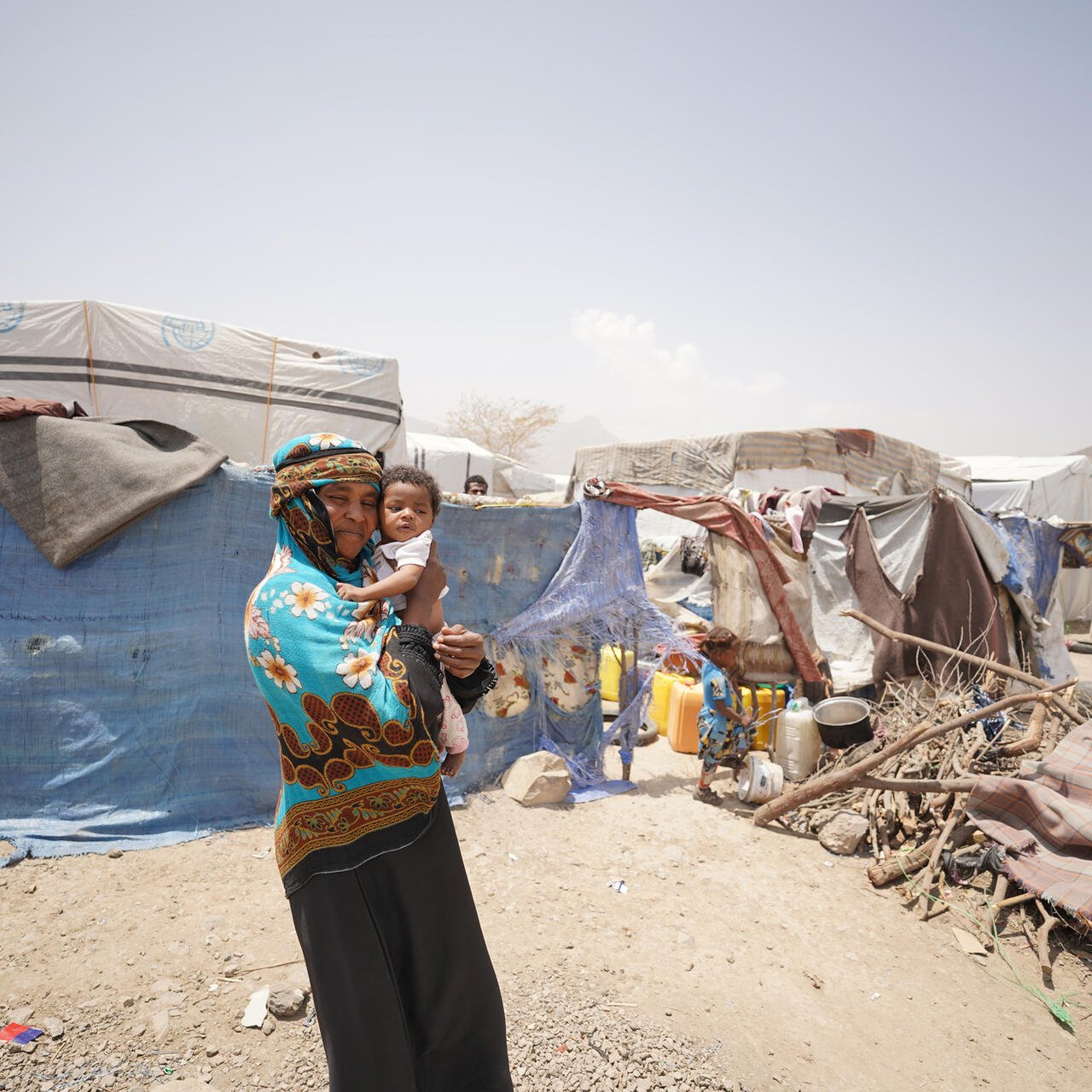 Hana'a Muhammad and family