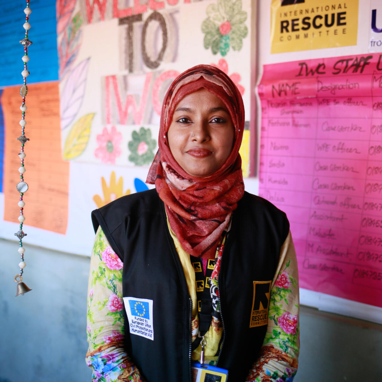 Dilshad, Responsible for a Women's Centre in Cox's Bazar, Bangladesh.