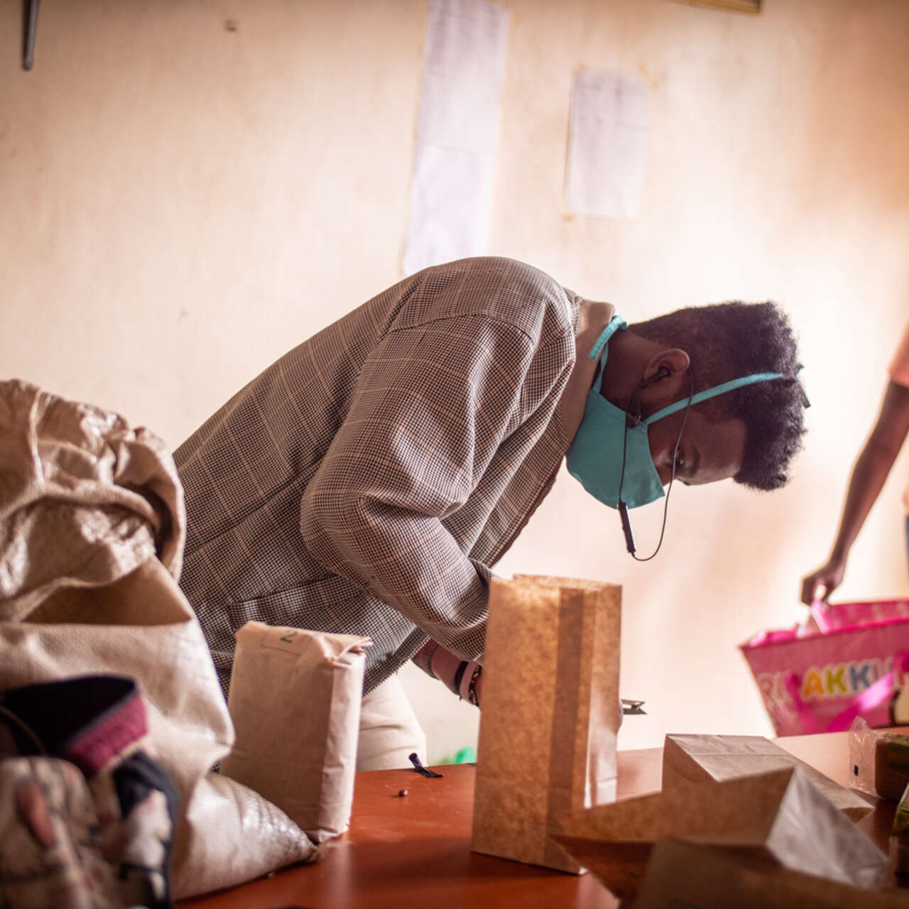 Jean-Marie is a 23 years old refugee originally from Rwanda and currently living in Nairobi, Kenya. He is now a freelancer graphic designer and social media coordinator.
