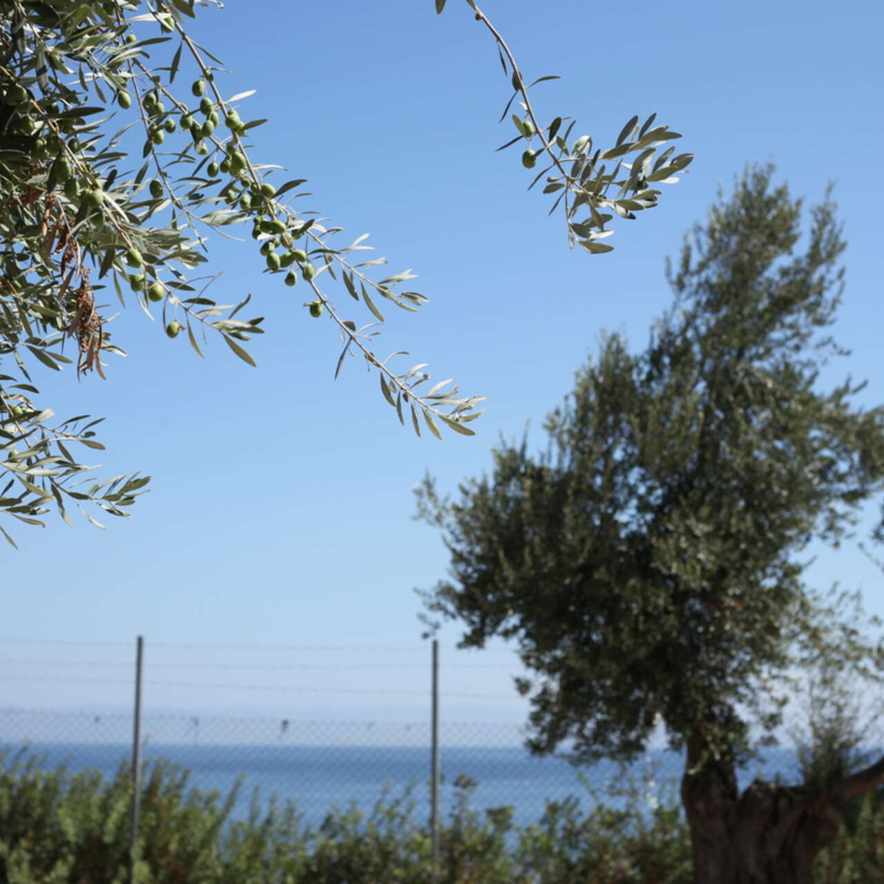 Sea in Lesvos, Greece.