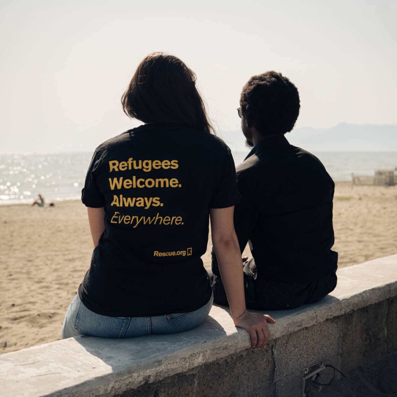 Abubakar is talking to Mariateresa, IRC Communications and Editorial officer in Italy, Salerno province.