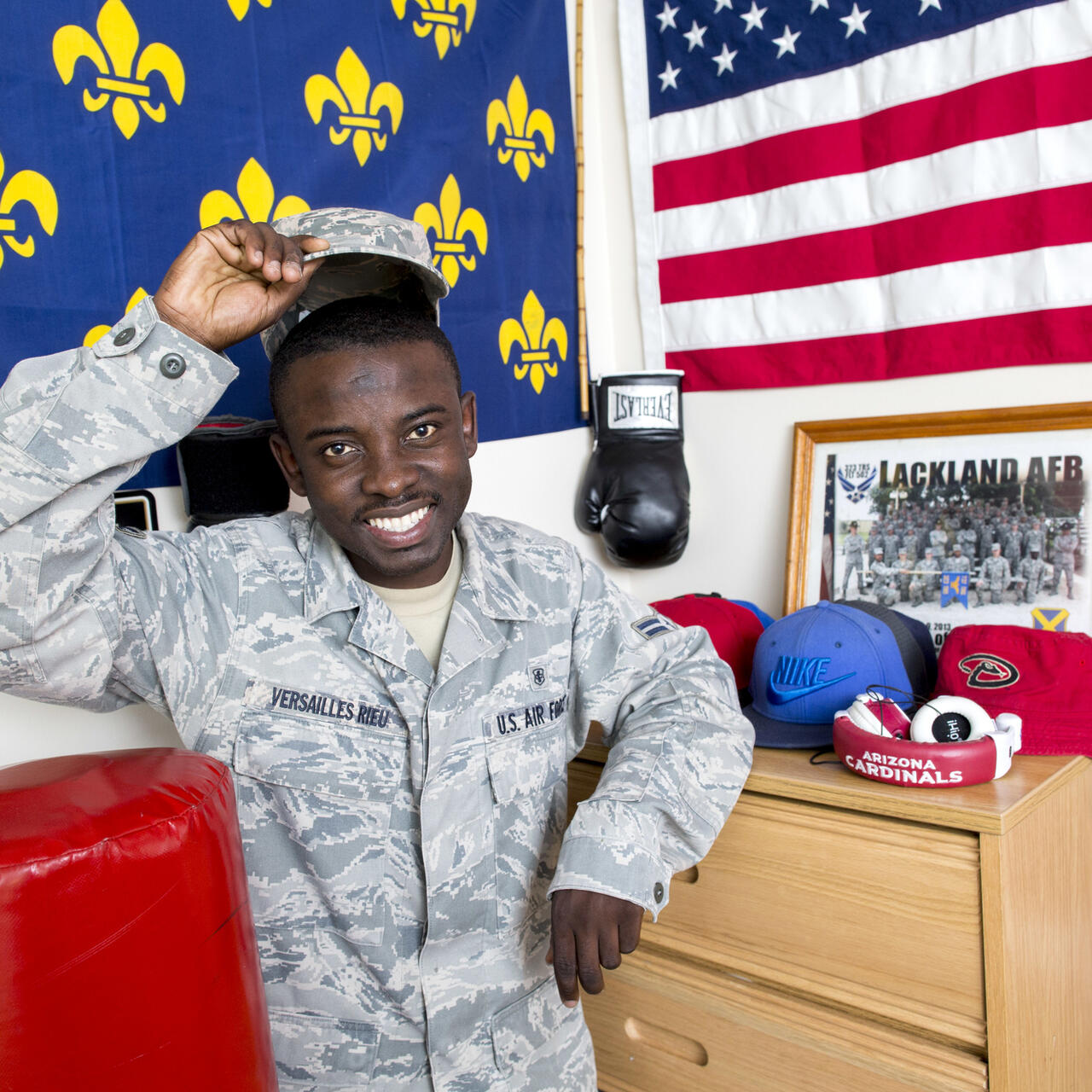 Airman 1st Class Nelson Versailles Rieu
