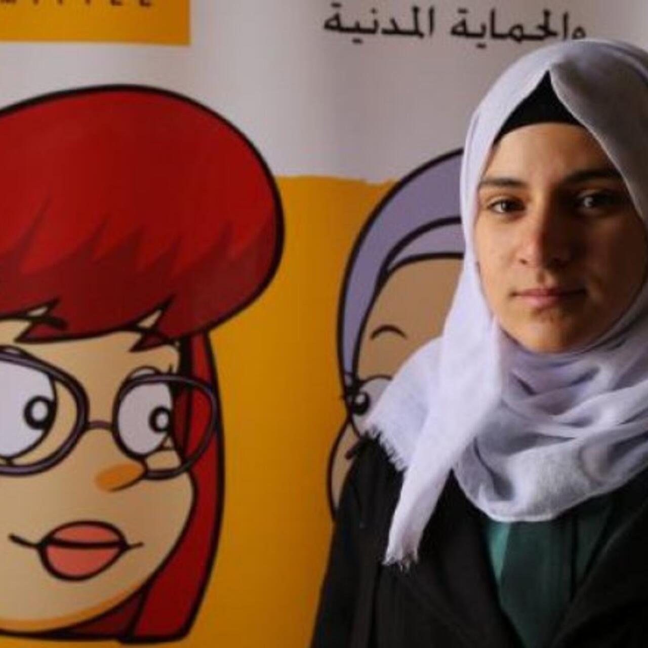 Wala'a, 16, from Syria produced a short film about her life as a refugee