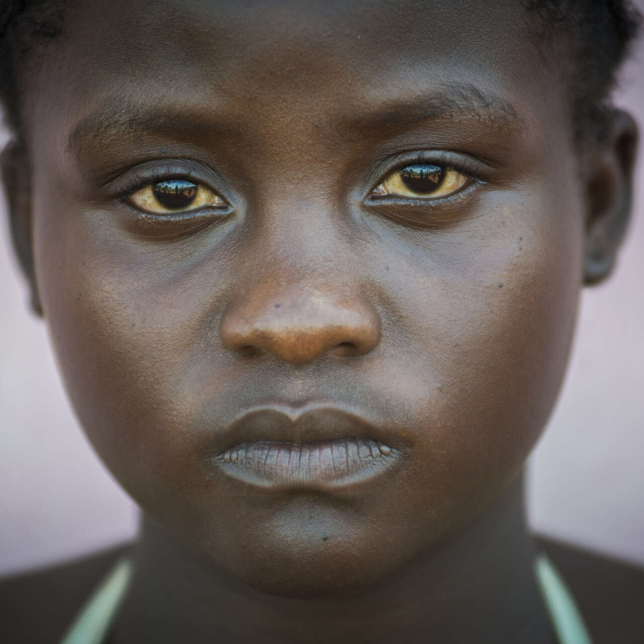 15-year-old Melissa, displaced in Bangui.
