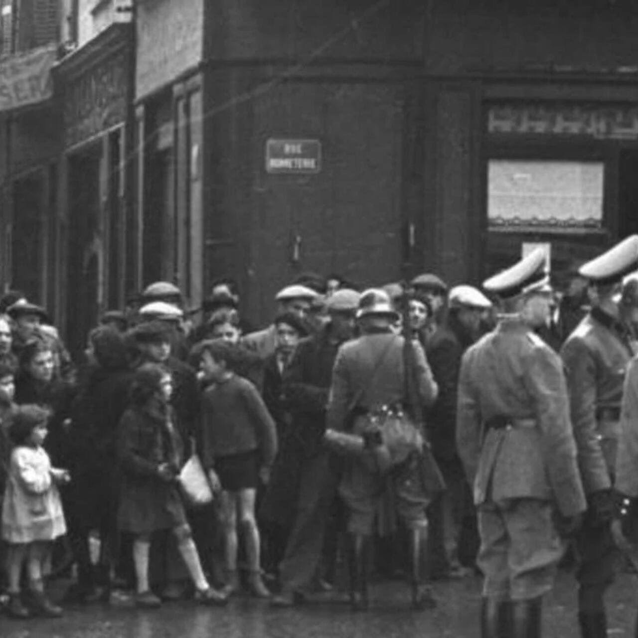 Nazi Roundup in Marseilles,France,1943.Wolfgang Venneman,via wekipidia commons