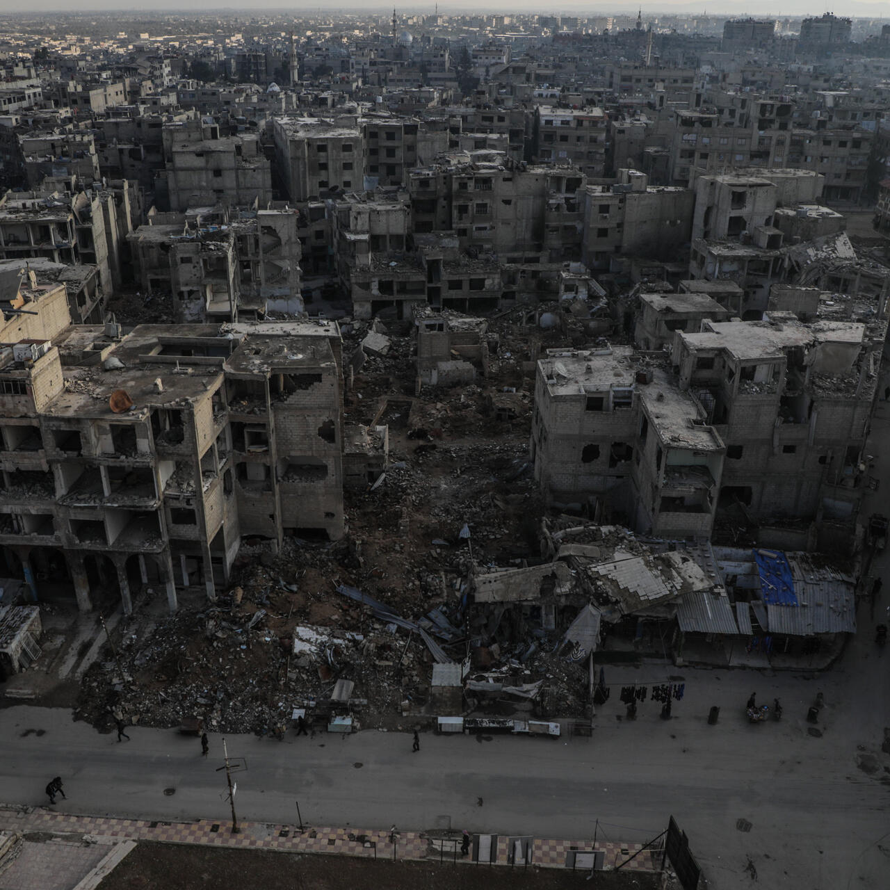 The siege in Eastern Ghouta has taken a heavy toll on the city’s schools, hospitals, markets and everyday life. 