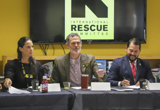 Jessica Rodrigues, Justin Howell and Mark Madrid