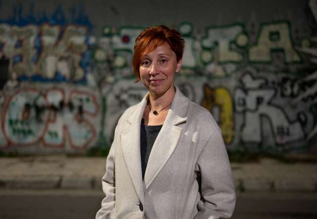 Porträt von Nataliia - ukrainische Schauspielerin und Geschäftsinhaberin in Athen, Griechenland