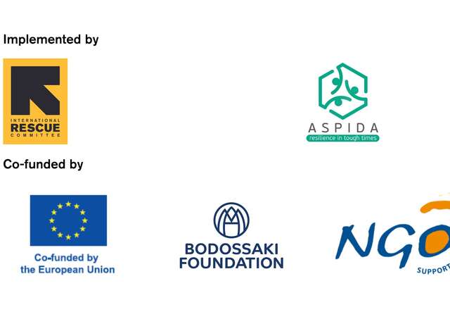 IRC Hellas RAISE EU project partner logos