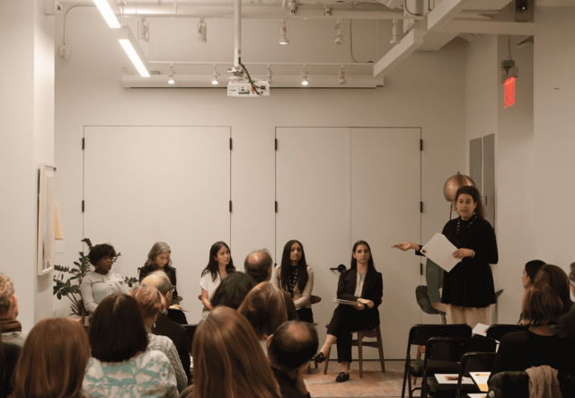 Alison shares her reflections during the Election Effect Panel.