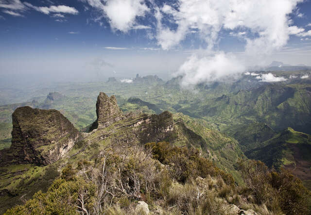 This World Heritage Site is known for its breathtaking views and unusual geology.