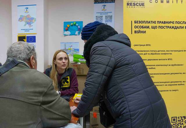 Since Tamara and Anatolii were not evacuated by the Ukrainian government, they were not officially registered as internally displaced persons. Liudmyla is supporting them in registering as internally displaced persons, so they can receive financial assistance to cover basic necessities.