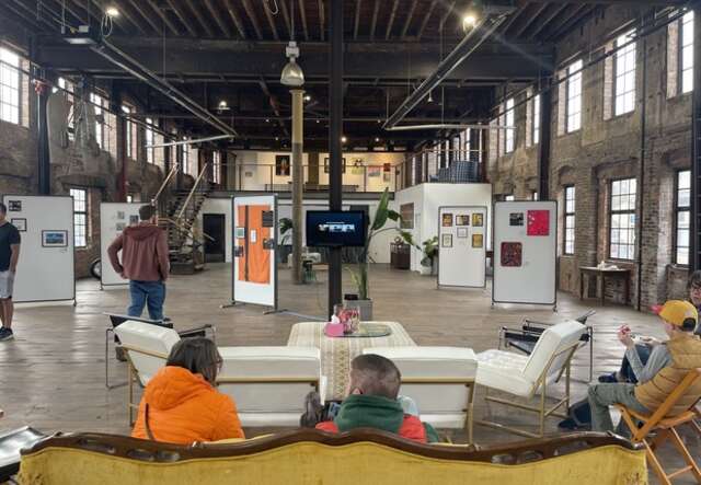 A.I.E exhibition space at R.H. Mercantile