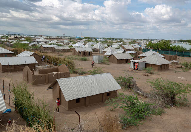 케냐 카쿠마 캠프 전경