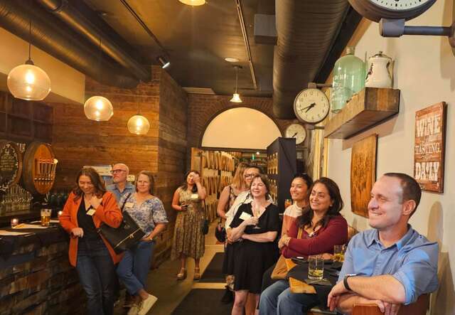 Members of Atlanta’s legal community gathered with the International Rescue Committee (IRC) in Atlanta for a Happy Hour.