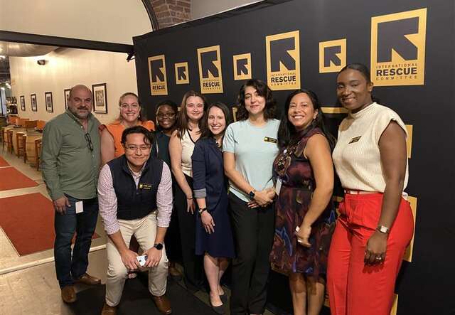 IRC Atlanta Staff Gather for a Photo