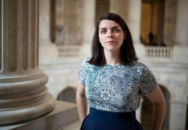 Tatjana Andrews travels to DC to advocate for resettlement