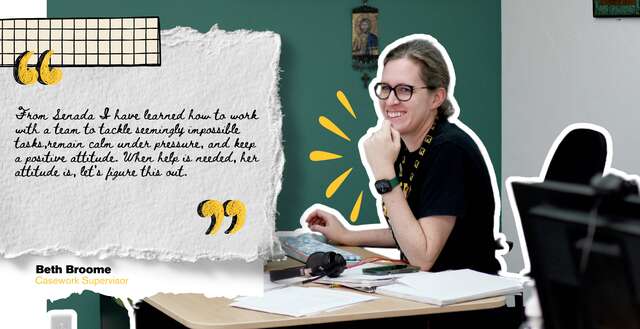 Beth Broome, Casework Supervisor