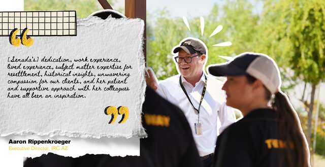 Aaron Rippenkroeger, Executive Director, IRC Arizona