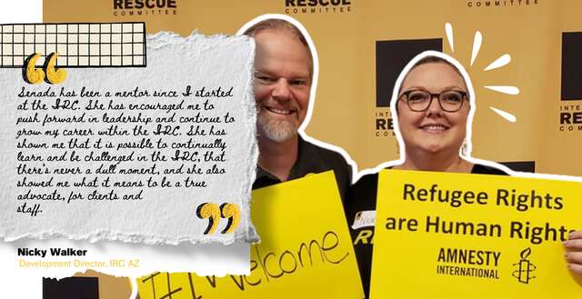 Nicky Walker, Development Director IRC Arizona