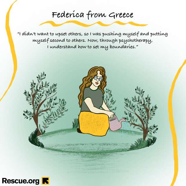 Illustration of Federica