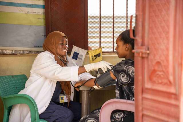 “Sudan is now going through serious humanitarian crises in all aspects of life," shares Zakia Yaqoup, an IRC senior midwife providing maternity services to women in eastern Sudan.