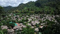 Mae La, with over 40,000 people, is the largest refugee camp along the Thailand-Myanmar border.