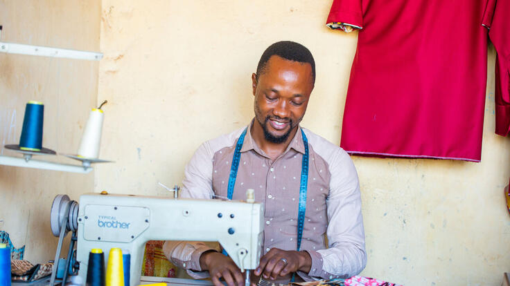 Re:Build participants in the apprenticeship program and vocational placements