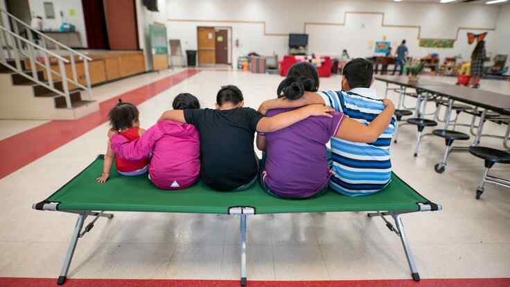 Marta fled south Mexico with her husband, Julio, and three young children – Miguel, 10, Maria, 7 and Luna, 1 – after she received anonymous death threats to leave her home.